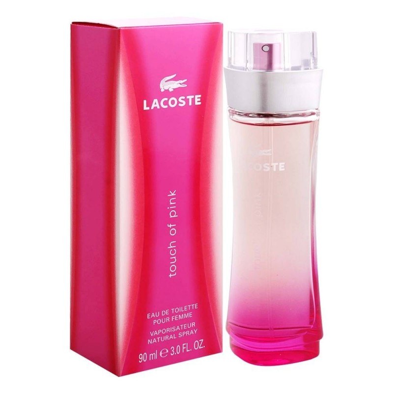 PERFUME TOUCH OF PINK - REGULAR - 90 ML - EDT - DE LACOSTE - DREAMSPARFUMS.CL